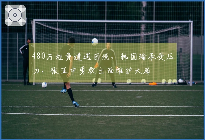 480万经费遭遇困境，韩国瑜承受压力，张亚中勇敢出面维护大局