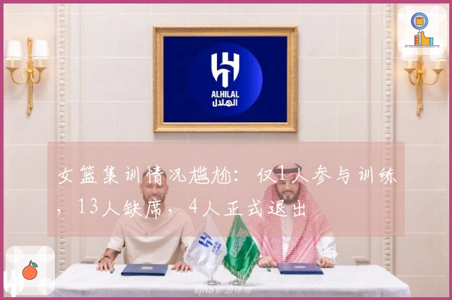 女篮集训情况尴尬：仅1人参与训练，13人缺席，4人正式退出