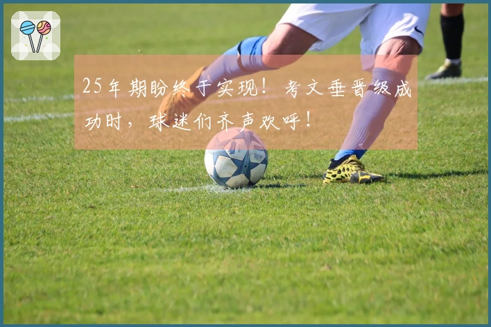 25年期盼终于实现！考文垂晋级成功时，球迷们齐声欢呼！